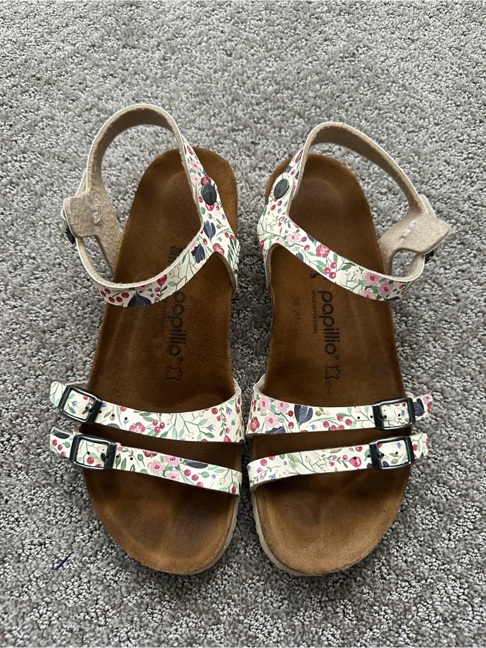 Papillio by Birkenstock Lana Sandals in Meadow Floral Birko Flor - Size 42 (11)